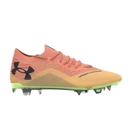 Under Armour Кроссовки Shadow Elite 2 FG, цвет Flare Orange Morph Green 3027239 800 | flare orange morph green