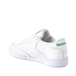 Кроссовки Mens Reebok Club C 85 Athletic Shoe, белый/зеленый 96480801 | white/green