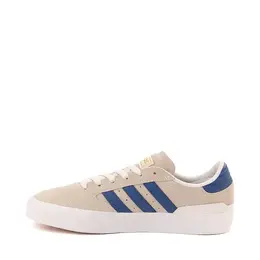 Кеды Mens Adidas Busenitz Vulc II Skate Shoe, цвет Crystal White/Team Royal Blue/Gold Metallic 437463 | crystal white/team royal blue/gold metallic