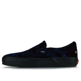 Кроссовки vault classic slip-on lx x noon goons Vans, синий vn0a3qxy5vf1 | crushed blue velvet/black