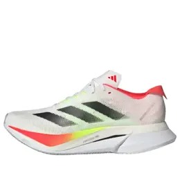 Кроссовки adizero boston 12 'white core black lucid red' Adidas, белый jq2552 | white/core black/lucid red