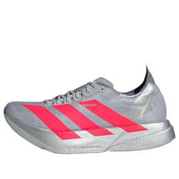 Кроссовки adizero adios pro 4 'silver metallic lucid red' Adidas, серебряный jr6372 | silver metallic/lucid red/grey