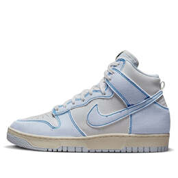 Кроссовки dunk high 1985 'blue denim' Nike, синий dq8799-101 | blue/white