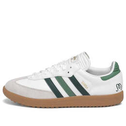 Кроссовки x malbon golf samba golf 'white preloved green' Adidas, белый jr2539 | white/core green/preloved green
