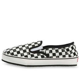 Кроссовки slip on leisure shoes black/white black and white Vans, черный vn0a4uwoib8 | black and white