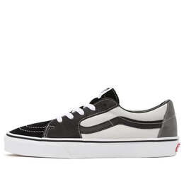 Кроссовки sk8-low 'color block - drizzle white' Vans, черный vn0a4uukb7l | black/white/grey