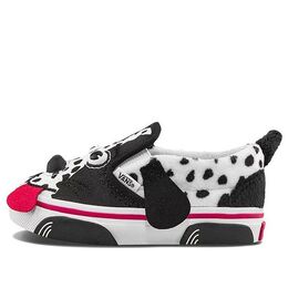 Кроссовки slip-on pattern low tops casual skateboarding shoes black white Vans, черный vn0a4vjm6bt | black/white