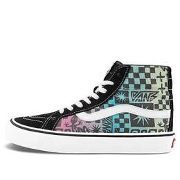 Кроссовки sk8-hi black green white Vans, черный vn0a4uwn42k | black/white/green