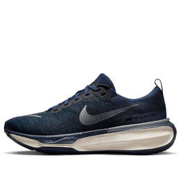 Кроссовки zoomx invincible run flyknit 3 'college navy' Nike, синий dr2615-400 | college navy/midnight navy/black/metallic silver