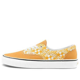 Кроссовки era (off the wall) golden nugget Vans, белый vn0a54f13s6 | white/orange