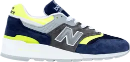 Кроссовки New Balance 997 Made In USA 'Blue Lime', синий m997lbl | blue