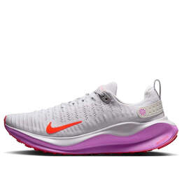 Кроссовки reactx infinity run 4 'vast grey hyper violet bright crimson' Nike, серый dr2665-011 | vast grey/hyper violet/bright crimson