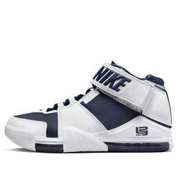 Кроссовки zoom lebron 2 retro 'usa' 2022 Nike, синий dr0826-100 | midnight navy/midnight navy-white-varsity crimson