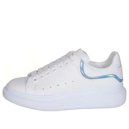 Кроссовки oversized sneakers 'white iridescent' Alexander McQueen, белый 782467wie9r8757 | white/multi-color