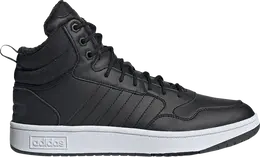 Adidas Кроссовки Hoops 3.0 Mid Winter 'Black White', черный gz6679 | black