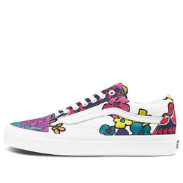 Кроссовки hoffman california fabrics x old skool 36 dx 'anaheim factory - floral mix' Vans, белый vn0a38g219z | white/purple/blue