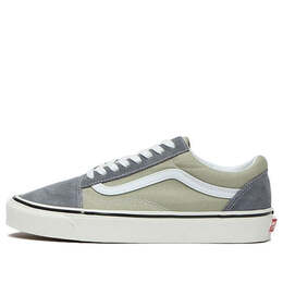 Кроссовки old skool 36 dx og 'anaheim factory - dark grey platinum' Vans, серый vn0a54f341g | gray/green/white
