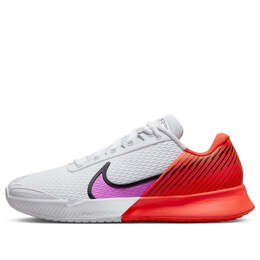 Кроссовки court air zoom vapor pro 2 'white picante fuchsia' Nike, белый dr6191-100 | redwhite