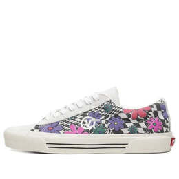 Кроссовки sid 'floral checkerboard' Vans, белый vn0a54f540g | white
