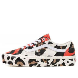 Кроссовки animal old skool 'black white red leopard' Vans, черный vn0a54f4b6b | black/red/white