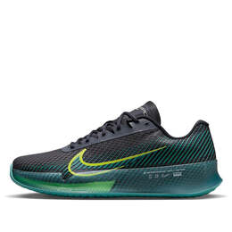 Кроссовки zoom vapor 11 hc 'black bright cactus' Nike, мультиколор dr6966-003 | gridiron/brt cactus-mineral teal-action green