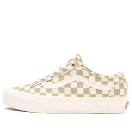 Кроссовки old skool tapered 'eco theory - checkerboard cornstalk' Vans, белый vn0a54f49fo | white/yellow