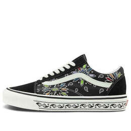 Кроссовки old skool 36 dx 'anaheim factory - paisley' Vans, черный vn0a54f39gg | black/white