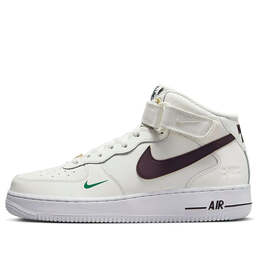 Кроссовки air force 1 mid '07 lv8 '40th anniversary - sail brown basalt' Nike, мультиколор dr9513-100 | sail/malachite/white/brown basalt