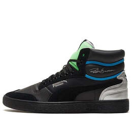Кроссовки ralph sampson mid 'royal - black elektro green' Puma, черный 374150-02 | black