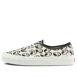 Кроссовки mooneyes x authentic 44 dx 'anaheim factory - yellow' Vans, черный vn0a5kx4avp | black/white