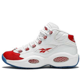 Кроссовки question mid 'white pearlized red' Reebok, белый 79757 | white/red