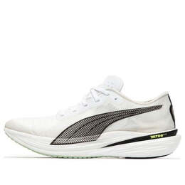 Кроссовки deviate nitro elite 2 run 75 'white' Puma, черный 377788-02 | black/white/lime