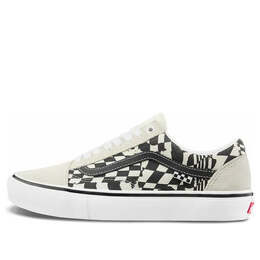 Кроссовки skate old skool 'checkerwarp - black white' Vans, черный vn0a5fcb9cu | black/white