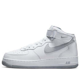 Кроссовки air force 1 mid '07 'white wolf grey' Nike, белый dv0806-100 | white/wolf grey
