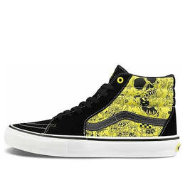 Кроссовки mike gigliotti x spongebob squarepants x skate sk8-hi 'black yellow' Vans, черный vn0a5fcczau | black/yellow