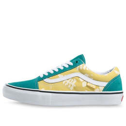 Кроссовки skate old skool 'aloha' Vans, зеленый vn0a5fcb3la | green/yellow