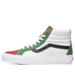 Кроссовки sk8-hi reissue ef lx 'juniper chili pepper' Vans, белый vn0a5hux4xw | white/green/red