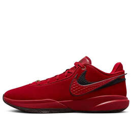 Кроссовки lebro xx 'liverpool' Nike, красный dv1190-600 | gym red/burgundy crush/black/university red