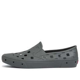 Кроссовки trek slip-on 'pewter' Vans, серый vn0a5hf8pwt | grey
