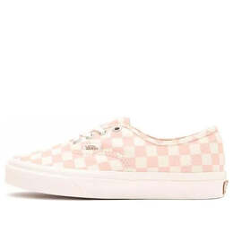 Кроссовки authentic 'eco theory - checkerboard peachy keen' Vans, розовый vn0a5hzs9fp | pink/blue