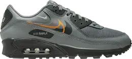 Nike Кроссовки Air Max 90 'Multi Swoosh - Smoke Grey Mandarin', серый fn7810 001 | grey