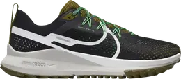 Nike Кроссовки React Pegasus Trail 4 'Black Olive Flak', черный dj6158 006 | black