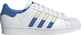 Adidas Кроссовки Superstar 'White Royal Sand', белый hq2167 | white
