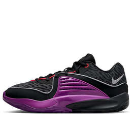 Кроссовки kd 16 'pathway royalties' Nike, черный dv2917-002 | black/metallic silver/vivid purple/bright crimson/white