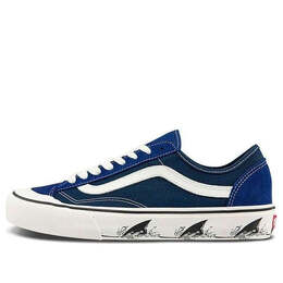 Кроссовки style 36 decon sf 'shark fin - salt wash' Vans, синий vn0a5hyra6f | blue/white