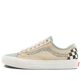 Кроссовки style 36 decon sf low tops casual skateboarding shoes brown blue Vans, коричневый vn0a5hyrayr | brown/blue/black/white