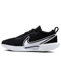 Кроссовки court zoom pro hc 'black and white' Nike, черный dv3278-001 | black/white