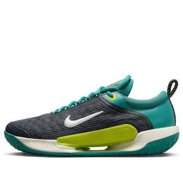 Кроссовки zoom court nxt hc 'mineral teal' Nike, бирюзовый dv3276-300 | mineral teal/sail-gridiron-brt cactus-action green