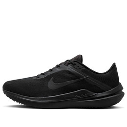 Кроссовки air zoom winflo 10 'black anthracite' Nike, черный dv4022-001 | black/black/anthracite/black