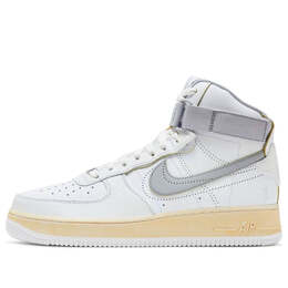 Кроссовки air force 1 high '07 premium 'white wolf grey' Nike, белый dv4245-101 | white/wolf grey